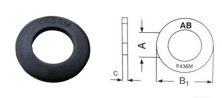 ASTM F436M  Hardened Washer
