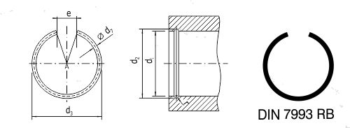 talco-india,nashik-DIN 7993 for Snap ring