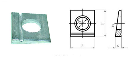 DIN 435 Square Taper Washers