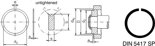 talco-india,nashik-DIN 5417 for snap rings
