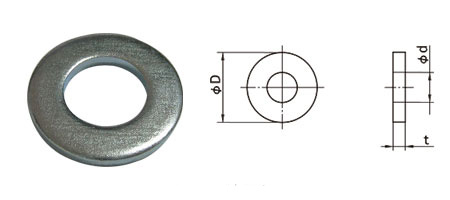 JIS B 1186 Hardened Flat Washer